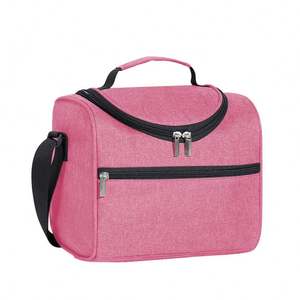 Lonchera para Hombres y Mujeres, Lonchera Aislada, Nevera Suave con Correa para el Hombro para el Trabajo, Viajes y Picnic - Product Image 3