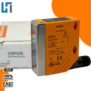 ใหม่ IFM O5P500 โฟโตอิเล็กทริคเซนเซอร์สำหรับการตรวจจับความเร็วสูง O5P-FPKG/US100 สวิตช์โฟโตอิเล็กทริคระบบอัตโนมัติทางอุตสาหกรรม - Product Image 1