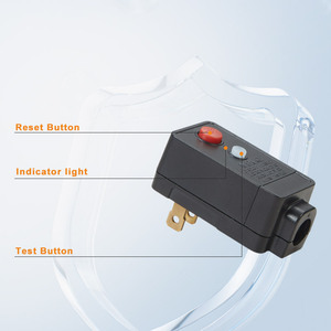 電気家庭用アダプターALCI漏れ防止プラグ125V <span class=keywords><strong>250V</strong></span>デュアル電圧10A/13A/15A米国標準産業IP54 - Product Image 3