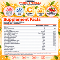POWERBIRTH Factory Sachet Bien-être Énergie Sportive Quotidienne Gommes Orales à l'Échinacée et Vitamine C en Gel Supplément Nutritionnel
