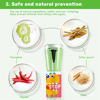 LANTHOME Ensemble de soins des ongles anti-morsure pour enfants de haute qualité OEM Stop Hand Addiction and Bitter Nail Water + Care Water 2-in-1