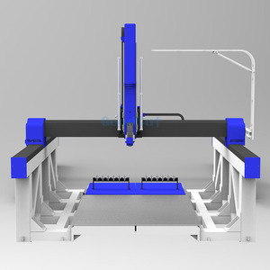 Kích thước lớn xoay đầu 4 trục CNC gỗ khắc <span class=keywords><strong>Router</strong></span> Máy Nhà Máy Giá - Product Image 1