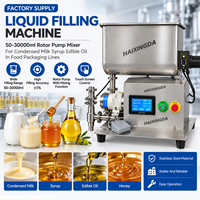 Machine de remplissage de liquides à pompe rotative 50-30000ml pour lait concentré, sirop et huile alimentaire sur lignes d'emballage alimentaire – Fournisseur direct usine