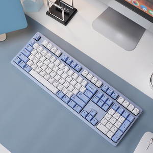 2026 New Design Full Size <b>Keyboard</b> USB Type-C Interface Factory OEM Stock 108 Keys Wireless Mechanical <b>Keyboard</b> - Product Image 3