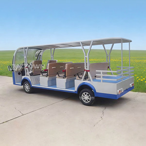 Navette électrique personnalisée pour visites touristiques, plusieurs options de couleurs, véhicule de tourisme pour le jardin botanique et les parcs aquatiques. - Product Image 2