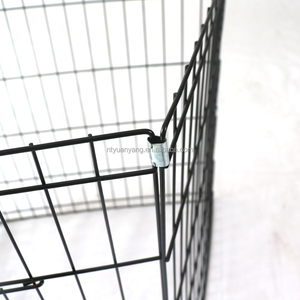 Köpek kafesi yüksek kaliteli büyük köpek kafesi kulübesi sıcak metal çit büyük uzay fabrika toptan büyük köpek kafesi özel profesyonel - Product Image 6