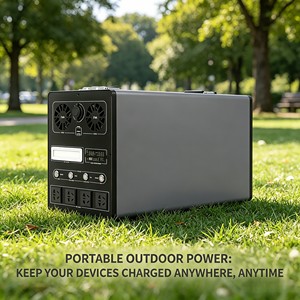 Estación de Energía Portátil de 1200WH y 800W para el Hogar y Camping, Batería Externa Multifuncional para Auto, Uso en Exteriores - Product Image 4