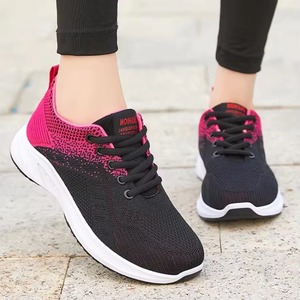 Chaussures de sport légères et respirantes pour femmes, tendance et sûres, style course et marche, décontractées, automne/printemps - Product Image 1