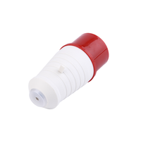 Fiche étanche industrielle Iec/Ce rouge à 5 broches 220-380V