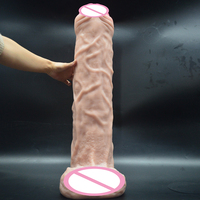 Dildo Monstruoso Gigante Masivo de 26" Totales 22.8" Insertables, el Pene Más Ancho y Grueso, Verga Extrema XXXL