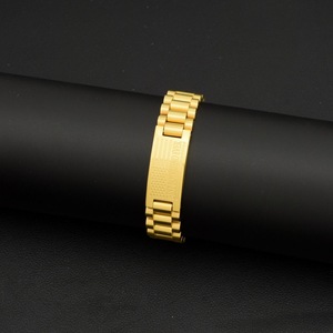 Hot Selling Simple Popular Design Watch Strap Shaped <b>Chain</b> Bracelet <b>Titanium</b> Steel Men's Bracelets Trendy Jewelry Wholesale - Product Image 4