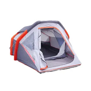Een Air Tube Waterdichte Tent Dubbele Laag Outdoor Opblaasbare Tent Camping