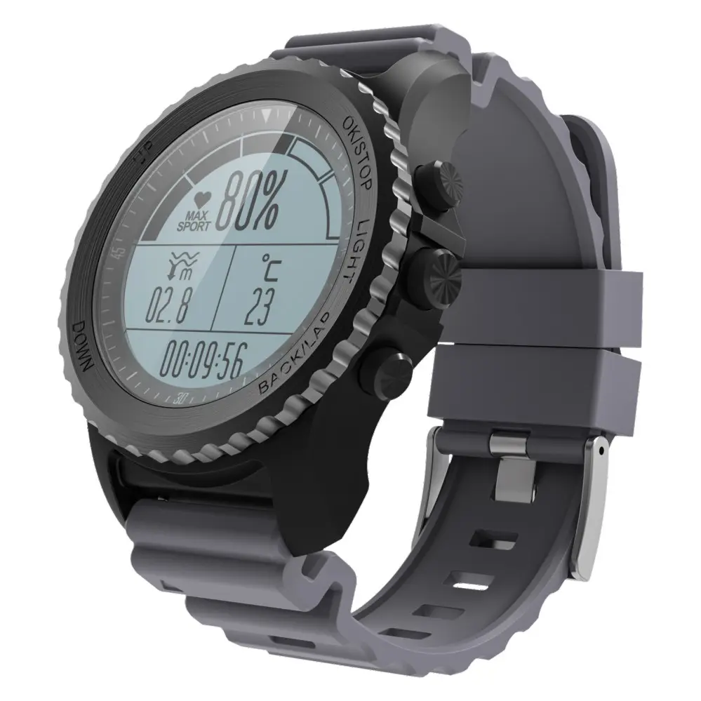 S968 Full Screen GPS Sports Heart Rate IP68 Professional Waterproof Outdoor Smart Watch
