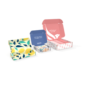 Cajas negras impresas personalizadas, caja de envío de cartón corrugado con tapa abatible para zapatos - Product Image 2