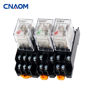 MY2NJ-HH52P 8 chân, điểm tiếp xúc của Hợp Kim Bạc, tất cả các cuộn dây đồng với Rơle trung gian thu nhỏ cơ sở - Product Image 1