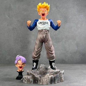 Bán Buôn Dragoned Quả Bóng Hành Động Hình 28Cm Khóc Trong Tương Lai Thân Hình Siêu <span class=keywords><strong>Saiyan</strong></span> Phim Hoạt Hình Bức Tượng Nhựa Hình Hai Đầu Điêu - Product Image 2