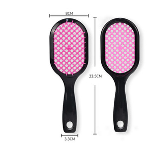 Pettine Professionale per Parrucchieri, per Massaggio e Asciugatura Rapida, con Rete a Nido d'Ape, Anti-Nodo, per Styling Capelli Lisci, Pettine Cavo - Product Image 3