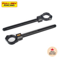 Guidon de moto FULL REV RACING réglable, bascule avant abaissée, guidon fendu à clipser pour Yamaha R3