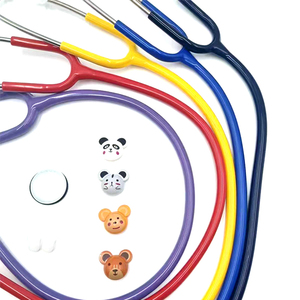Material de acero inoxidable estetoscopio para niños divertido multicolor lindo estilo animal estetoscopio - Product Image 2