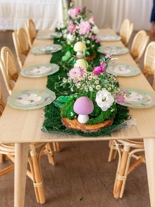 Silla Infantil de Ratán Hecha a Mano de Primera Calidad para Decoración de Fiestas de Cumpleaños, Silla Infantil de Mimbre Estilo Boho para Eventos - Product Image 5