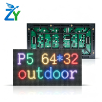 Módulo de Pantalla LED para Exteriores con Clasificación IP65, 5000cd de Alto Brillo, Pantalla SMD a Todo Color de 320x160mm, Panel Publicitario Resistente a la Luz Solar