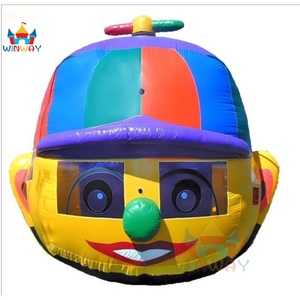 Castillo Inflable Comercial Multicolor de PVC para Circo, Carnaval, Cumpleaños de Niños Pequeños, Celebraciones Deportivas, Globo Tifón - Product Image 2
