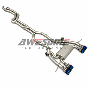 Nuevo escape Catback Valvetronic estilo Z-PIPE para <span class=keywords><strong>BMW</strong></span> M3/<span class=keywords><strong>M4</strong></span> G80/G82 M2 G87 S58, silenciador <span class=keywords><strong>de</strong></span> escape con tubo intermedio <span class=keywords><strong>de</strong></span> longitud igual y tubo en Z - Product Image 6
