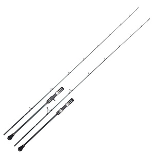 Canne à pêche en carbone solide de haute qualité BLACK <span class=keywords><strong>DRAGON</strong></span> 1,91 m, poids de leurre 80g-250g, pour jigging lent, avec anneaux Fuji K Guide, pour la pêche en bateau en haute mer - Product Image 6