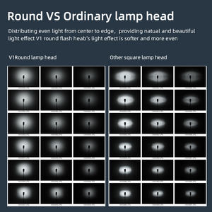 Flash Profesional <span class=keywords><strong>Godox</strong></span> V1 para Cámara, V1C <span class=keywords><strong>V1N</strong></span> V1S V1F V1O V1P TTL HSS con Batería de Iones de Litio, Speedlite para Fuji Pentax - Product Image 5