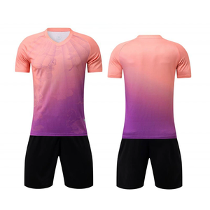 Nuevo Conjunto de Uniforme de Fútbol con Logotipo Impreso, Antibacteriano, 100% Poliéster, Conjunto de Camiseta de Fútbol para Entrenamiento - Product Image 5