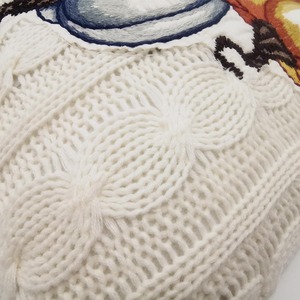 Fodera per Cuscino Quadrata Ricamata con Zucca Autunnale Personalizzata per il Ringraziamento - Product Image 6