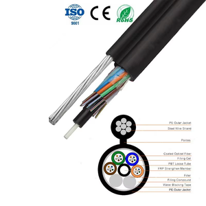 Cable de <span class=keywords><strong>Fibra</strong></span> Óptica <span class=keywords><strong>ADSS</strong></span> de 200m, 48FO, 12, 24, 96 Núcleos, G652D, 4KM, 15km, Aéreo, FTTH, Cables de Comunicación de <span class=keywords><strong>Fibra</strong></span> Óptica <span class=keywords><strong>ADSS</strong></span> - Product Image 5