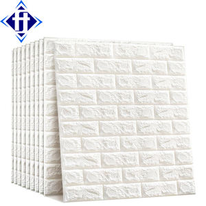 Home Decoration <strong>Brick</strong> 3D <strong>Foam</strong> Wallpaper - Product Image 1