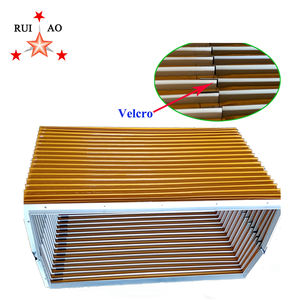 عالية درجة الحرارة أو النايلون القماش دليل درع طريقة الخوار غطاء الأكورديون درع غطاء غبار لآلة - Product Image 3