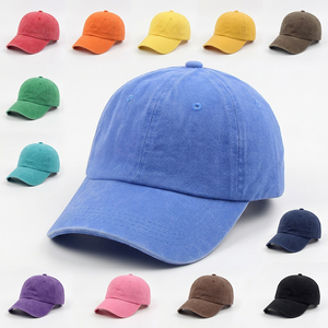 Gorra de Béisbol Vintage al por Mayor, Desgastada, de 6 Paneles, de Algodón Lavado, Sin Estructura, Estilo Dad Hat, con Logotipo Bordado Personalizado, Unisex, Deportiva - Product Image 1