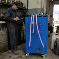 Nouvelle machine portable de purification d'huile usagée, filtre de déshydratation, transformateur, équipement de recyclage d'huile moteur et d'huile lubrifiante 220V 15L/H