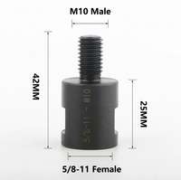 Adaptador para Amoladora Angular, Broca Convertidora, Varilla de Conversión de M10 a M14 a Rosca Americana 5/8-11 a M14