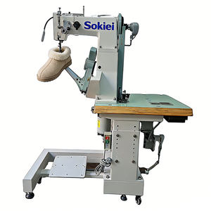 Nueva Máquina de Coser de Alta Calidad y Alta Velocidad para Suelas de Zapatos Tipo Mocasín, para la Fabricación de Zapatos de Fútbol y Pantuflas Árabes - Product Image 4