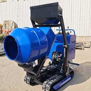 Mini camion malaxeur à béton portable avec livraison gratuite, petite benne malaxeuse à béton à vendre - Product Image 1