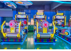 Công viên giải trí Jurassic <span class=keywords><strong>Fireline</strong></span> Tấn Công Máy bắn súng Arcade hoạt động bằng kim loại và sản phẩm của nhà cung cấp vật liệu nhựa - Product Image 4