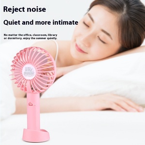 Xách tay Mini USB có thể sạc lại <span class=keywords><strong>Fan</strong></span> cầm tay & Máy tính để bàn thiết kế im lặng với biểu tượng tùy chỉnh khuyến mại USB tiện ích - Product Image 4