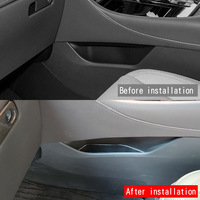 Boîte de rangement en silicone pour Alphard Vellfire 40 Series RHD Accessoire d'intérieur de voiture de style populaire sous le siège passager