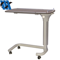 BDCB25 u-base Table de lit pliable réglable pour hôpital Table de chevet médical inclinable Table de chevet mobile pour salle à manger