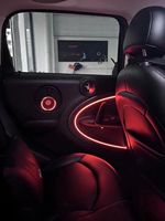 Éclairage d'ambiance intérieur LED 256 couleurs pour BMW Mini Cooper R56/R57 2006-2013, bande décorative, accessoires de mise à niveau