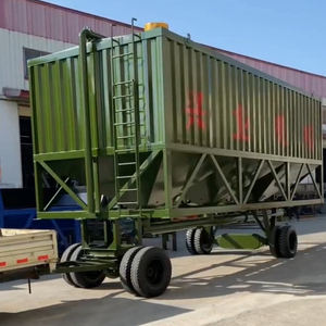 حاوية جديدة إسمنت الرماد المتطاير الصلب مربع 50 طن مسحوق صومعة متنقلة أفقية قابلة للتكديس - Product Image 4