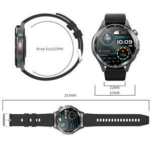 สมาร์ทวอทช์ F240 สำหรับผู้สูงอายุ ตรวจคลื่นไฟฟ้าหัวใจ (ECG) ตรวจจับการล้ม โทรฉุกเฉิน SOS โทรผ่านบลูทูธ หน้าจอ 1.55 นิ้ว IP67 แบตเตอรี่ 380mAh - Product Image 2