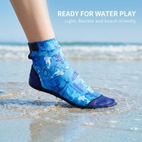 Chaussettes unisexes avec impression élastique personnalisée, tissu antidérapant, sports nautiques, natation, plongée sous-marine