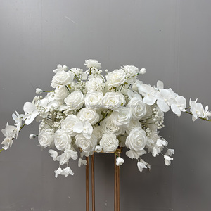 <span class=keywords><strong>Orchidée</strong></span> en soie ivoire blanche rose souffle de bébé décor de mariage OEM centres de table de fleur artificielle - Product Image 4
