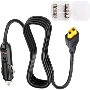 สายไฟต่อพ่วงที่จุดบุหรี่ในรถยนต์เป็น Xt60 12V 24V สำหรับโดรนและเครื่องชาร์จแบตเตอรี่ - Product Image 2
