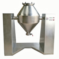 Mélangeur à tambour double cône avec boîte de vitesses PLC et moteur électrique écoénergétique pour équipement de séchage par pulvérisation dans le traitement des aliments et des produits chimiques